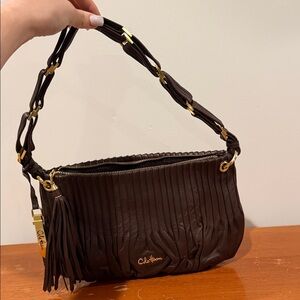 Cole Haan Brown Leather Shoulder Bag